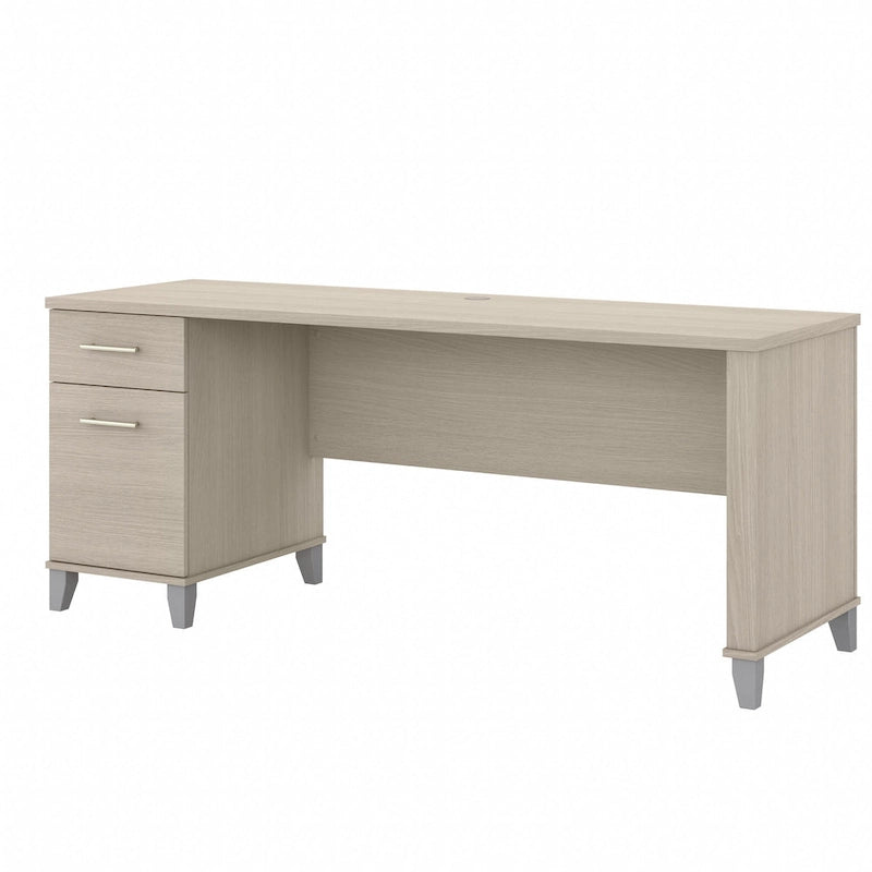 Bureau de direction 72 po Bush Furniture Somerset avec tiroirs de rangement