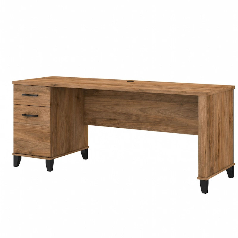 Bureau de direction 72 po Bush Furniture Somerset avec tiroirs de rangement