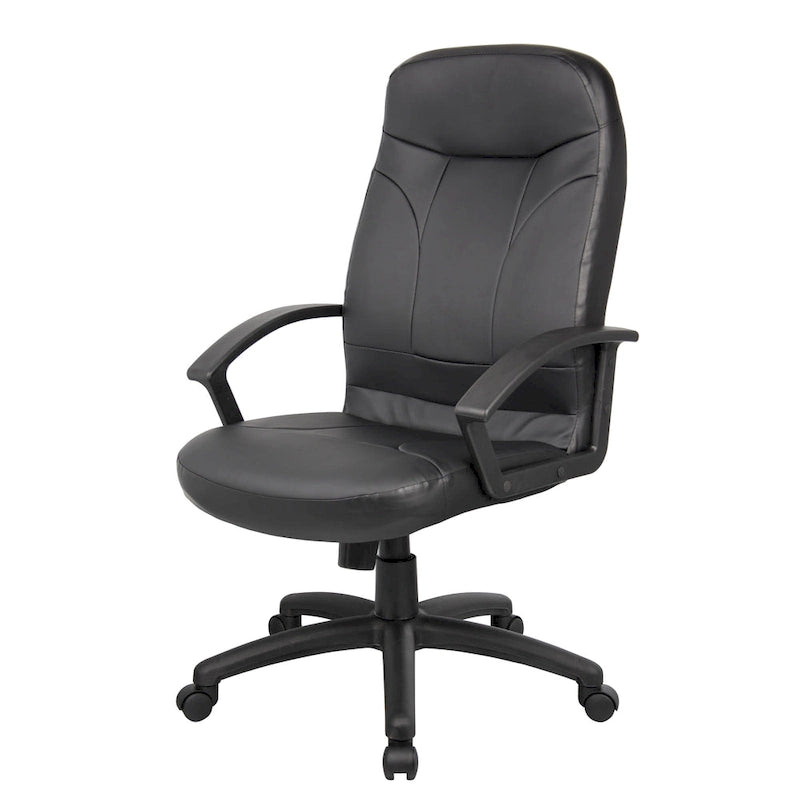 Chaise Boss dossier haut LeatherPlus