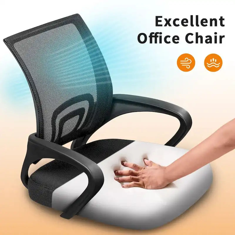 Homall Office Chair Chaise de bureau en maille Chaise d'ordinateur avec accoudoirs