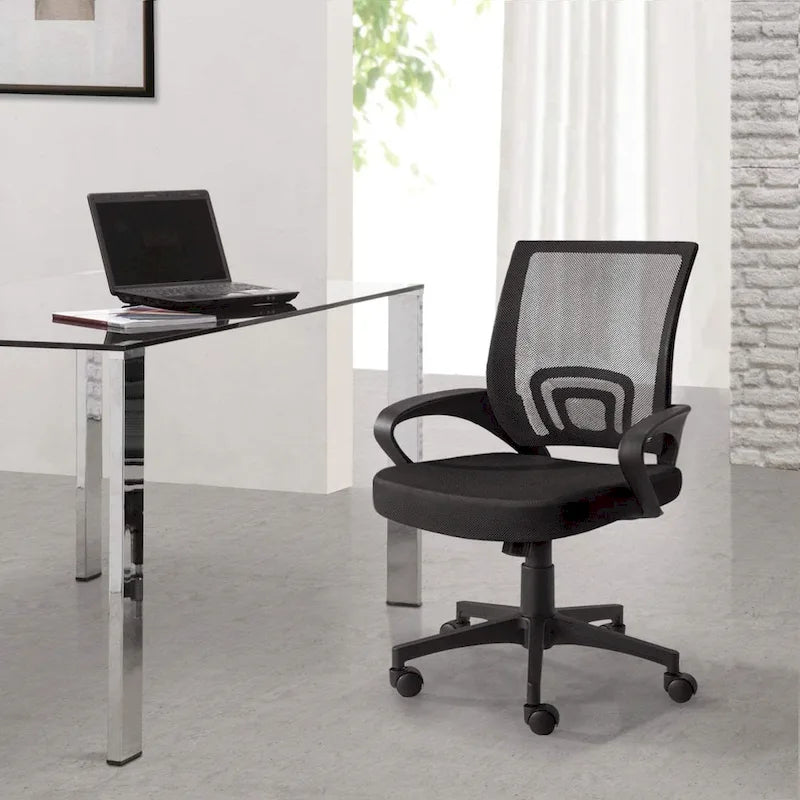 Homall Office Chair Chaise de bureau en maille Chaise d'ordinateur avec accoudoirs