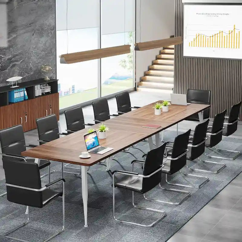 Grande table de conférence moderne 1m80 pour salle de réunion - S/O