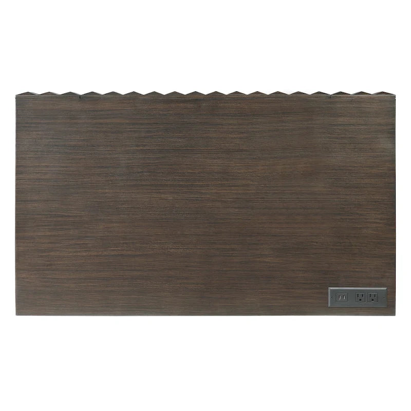 Bureau d'ordinateur Bird Modern en métal de 42 pouces avec ports USB par Furniture of America