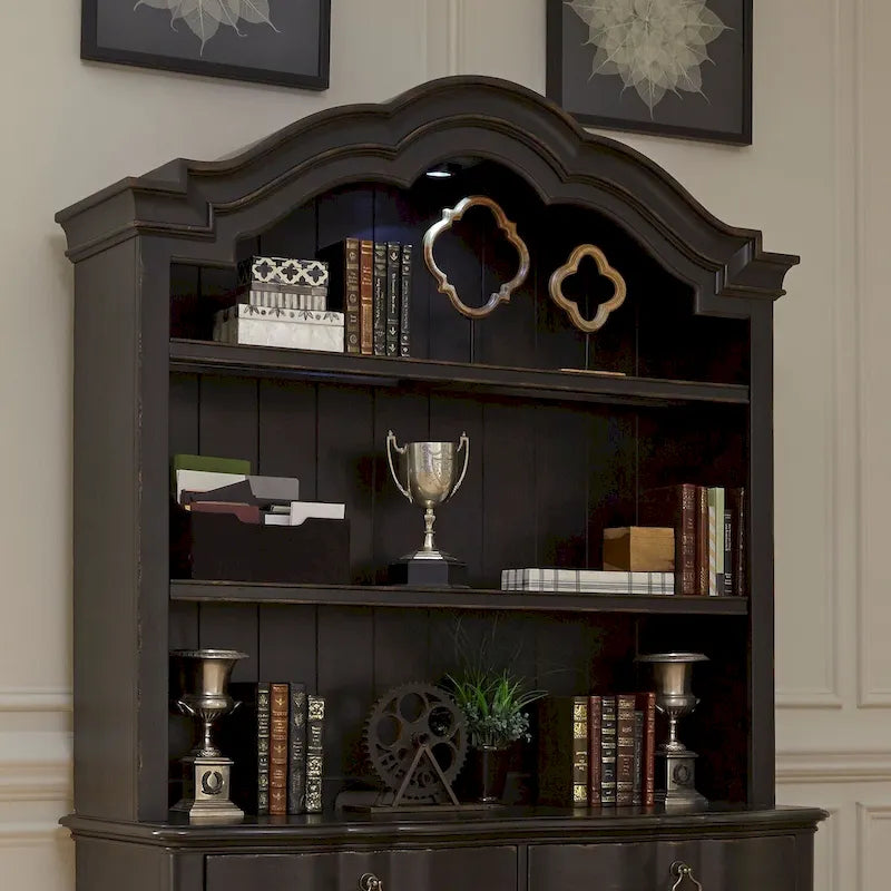Vaisselier en cuivre brossé antique noir Chesapeake de Copper Grove