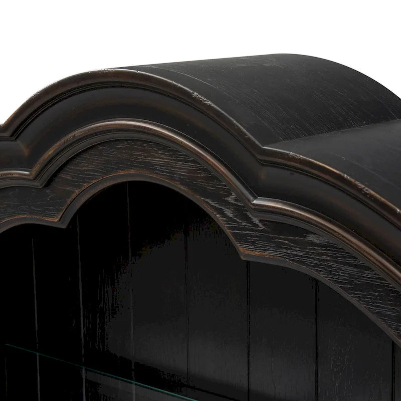 Vaisselier en cuivre brossé antique noir Chesapeake de Copper Grove