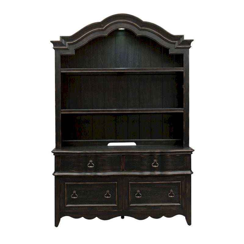 Vaisselier en cuivre brossé antique noir Chesapeake de Copper Grove