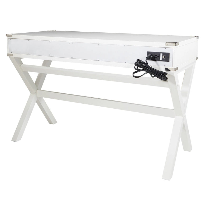 Bureau Wellington 46 po avec station d'alimentation