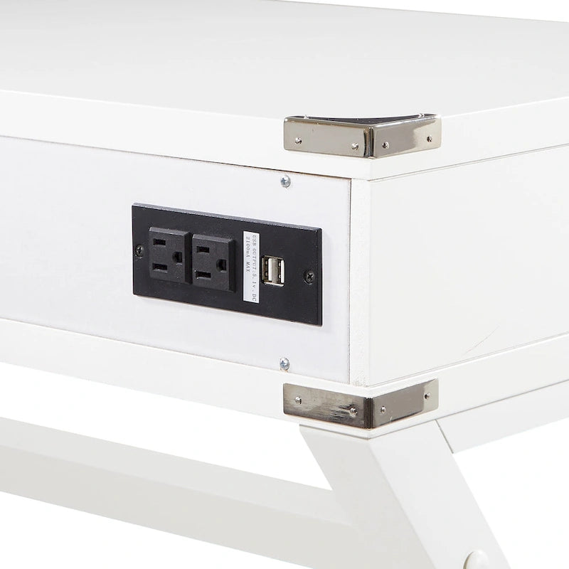 Bureau Wellington 46 po avec station d'alimentation