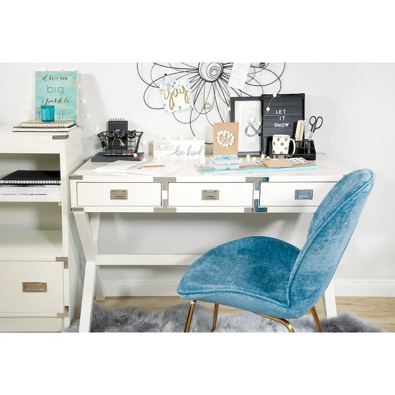 Bureau Wellington 46 po avec station d'alimentation