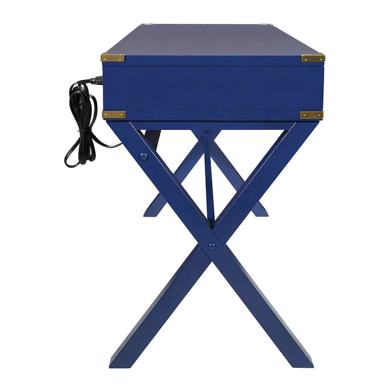 Bureau Wellington 46 po avec station d'alimentation