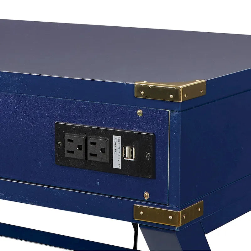 Bureau Wellington 46 po avec station d'alimentation