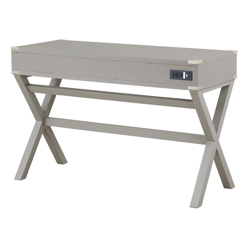 Bureau Wellington 46 po avec station d'alimentation