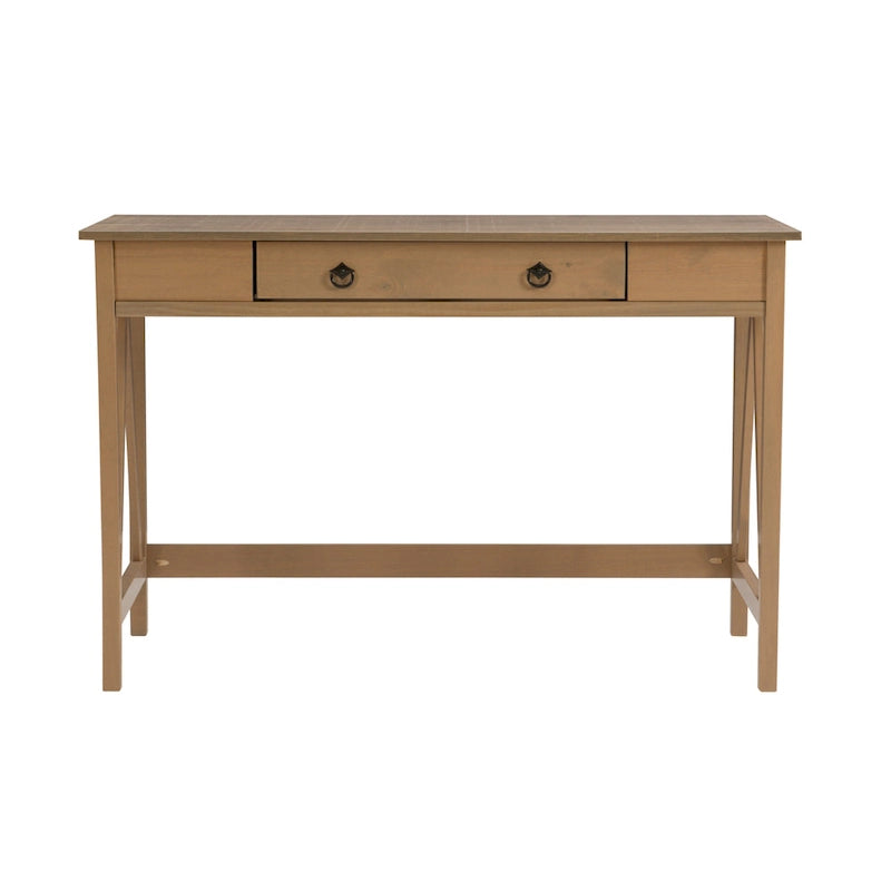 Bureau d'écriture Linon Elaine Driftwood
