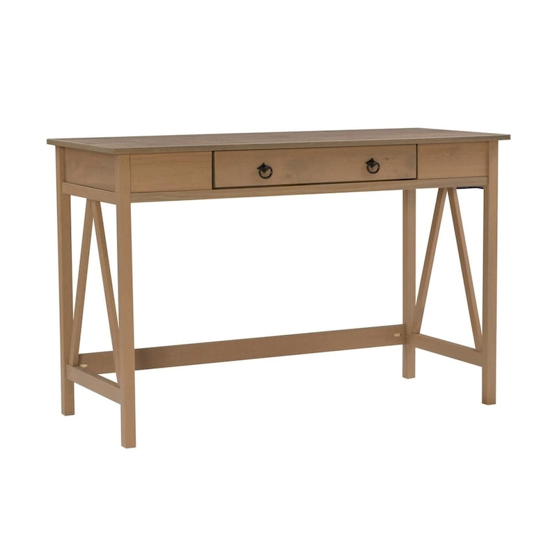 Bureau d'écriture Linon Elaine Driftwood