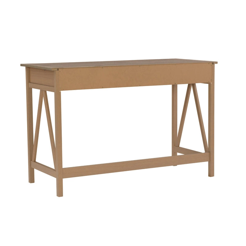Bureau d'écriture Linon Elaine Driftwood