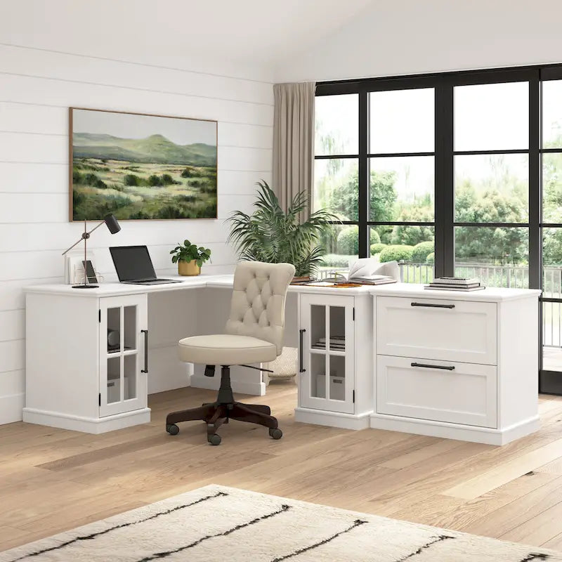 Retour de bureau Westbrook 42W avec rangement par Bush Furniture