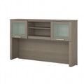 Bush Furniture Somerset Ash Gray Armoire de rangement de 60 po pour bureau en L – 59,09 L x 12,50 P x 35,69 H