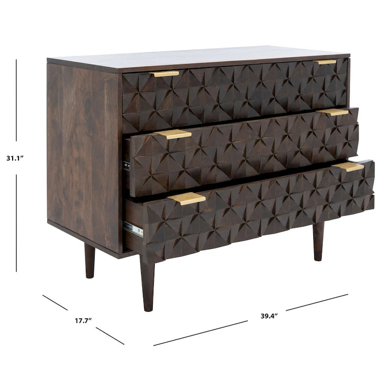 SAFAVIEH Couture Commode 3 Tiroirs Szonja
