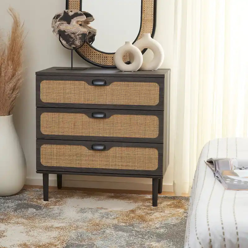 Commode à 3 tiroirs Dezzie SAFAVIEH