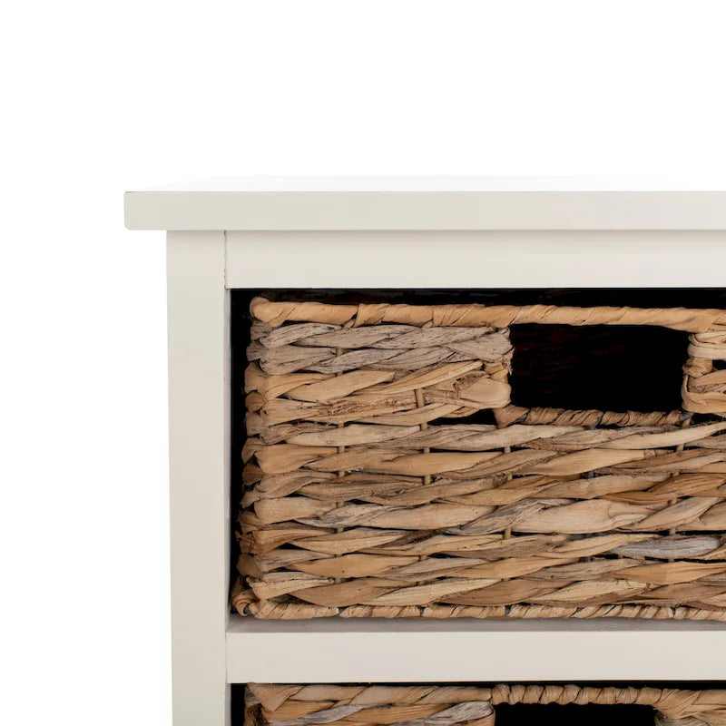 Meuble Distressed Blanc Golda SAFAVIEH