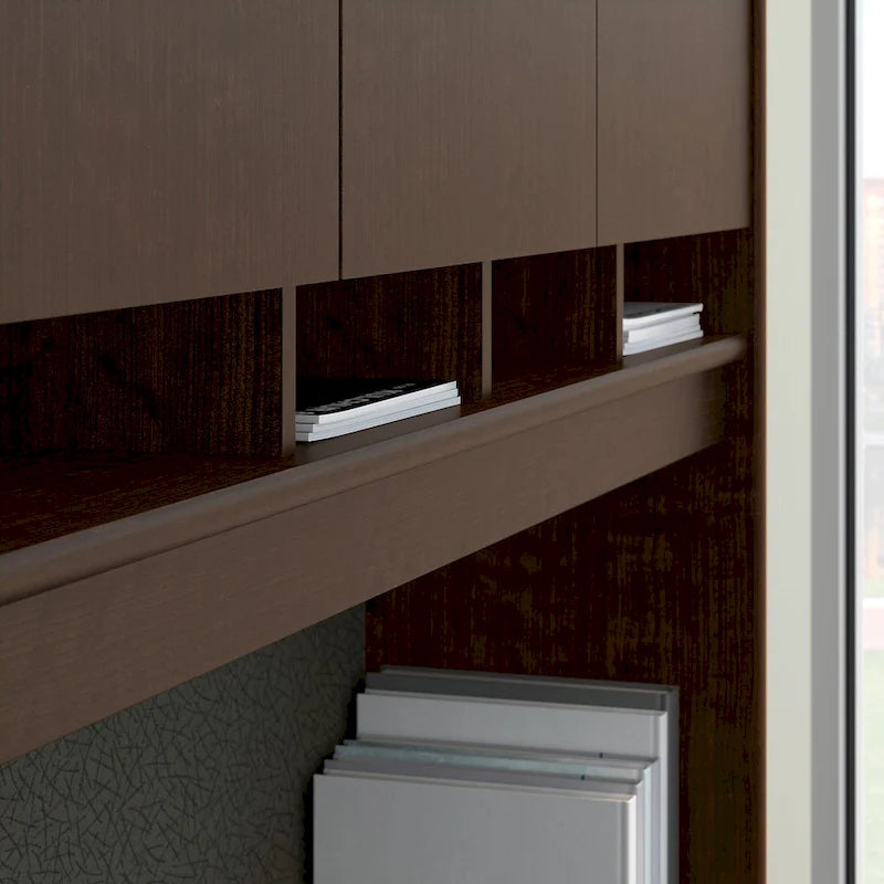 Bureau 72 x 30 de la série C avec huche et tiroirs par Bush Business Furniture