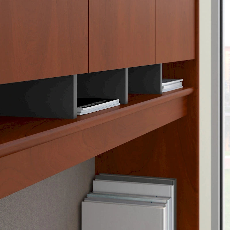 Bureau 72 x 30 de la série C avec huche et tiroirs par Bush Business Furniture