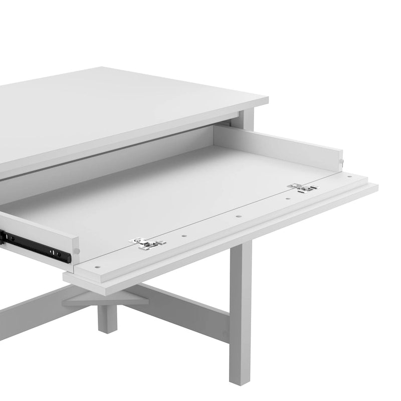 Bureau informatique Broadview 54W avec organisateur de bureau par Bush Furniture