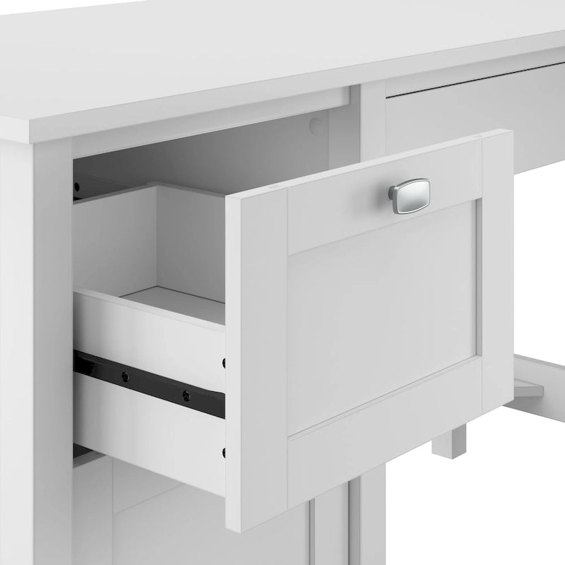 Bureau informatique Broadview 54W avec organisateur de bureau par Bush Furniture