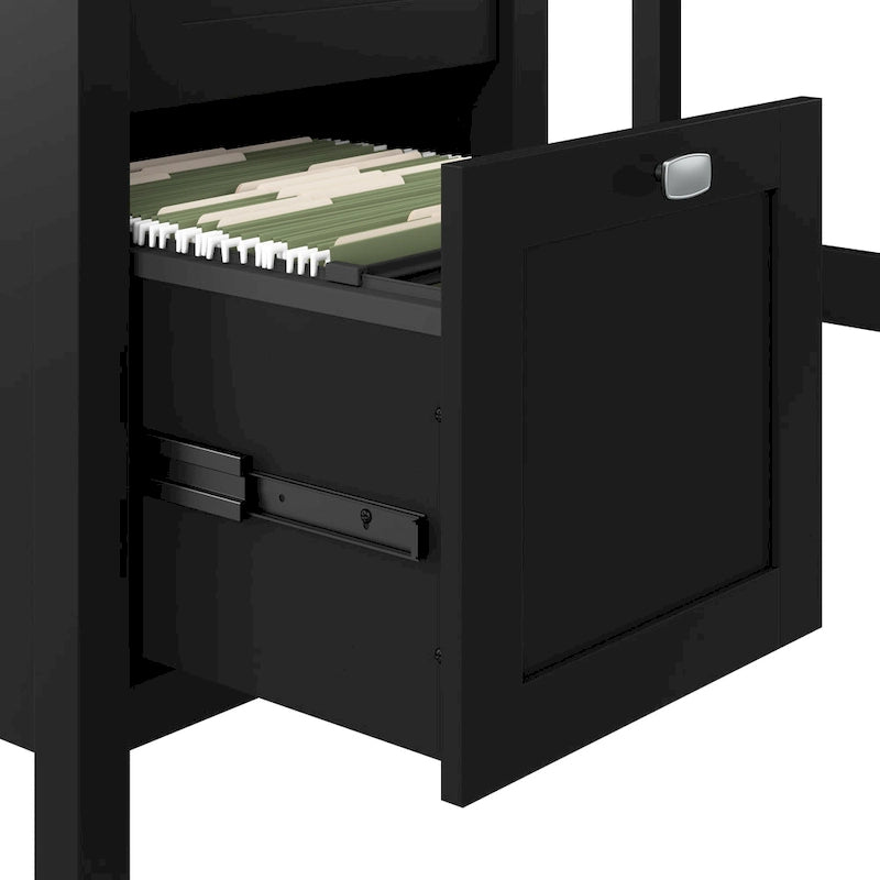 Bureau informatique Broadview 54W avec organisateur de bureau par Bush Furniture