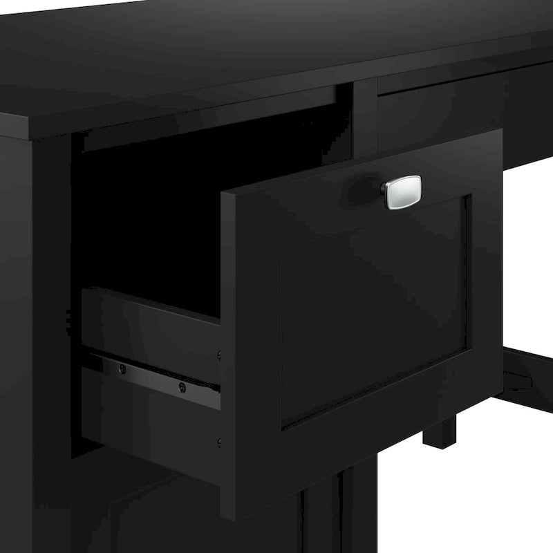 Bureau informatique Broadview 54W avec organisateur de bureau par Bush Furniture