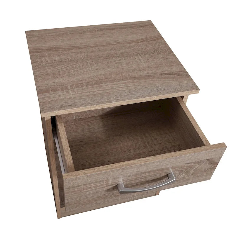 Table de chevet Lindsey à 1 tiroir (61 cm H x 46 cm L x 41 cm P)