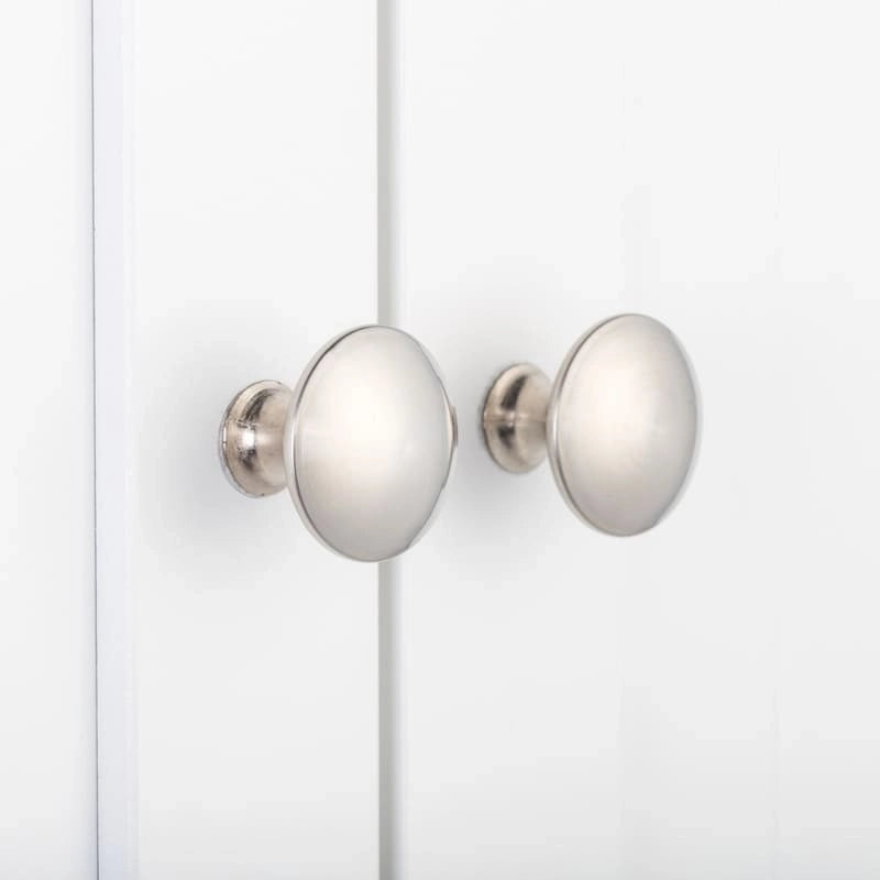 Armoire de rangement à une porte et un tiroir, couleur blanche