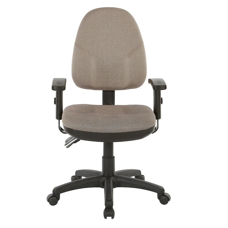 Chaise ergonomique multifonction avec hauteur de dossier réglable