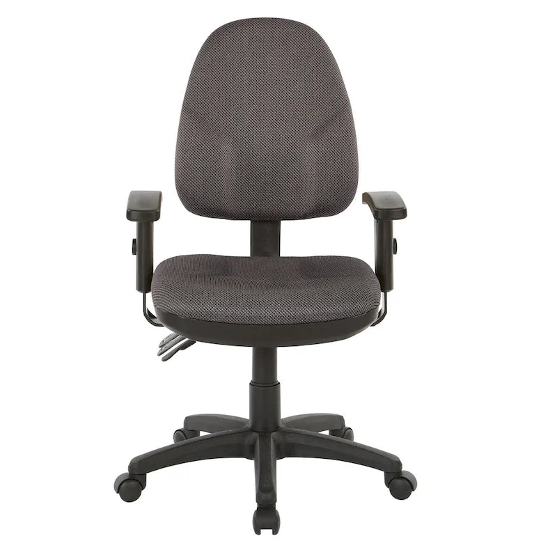 Chaise ergonomique multifonction avec hauteur de dossier réglable
