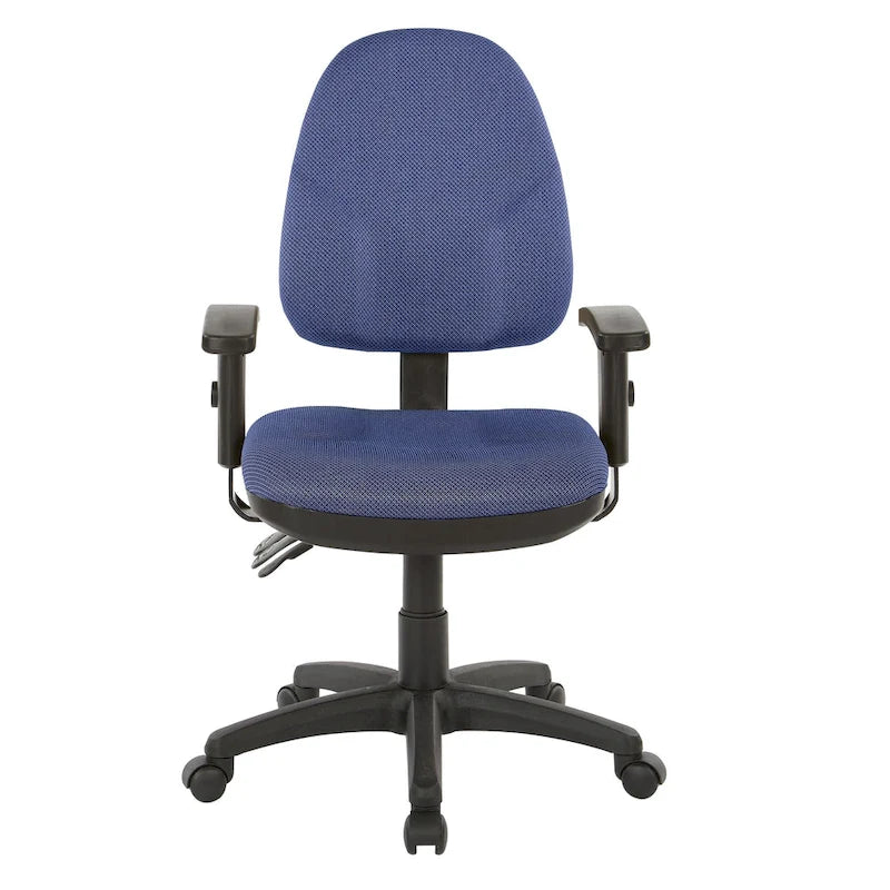 Chaise ergonomique multifonction avec hauteur de dossier réglable