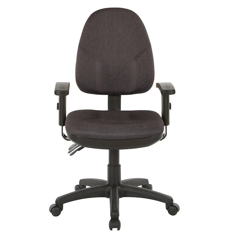 Chaise ergonomique multifonction avec hauteur de dossier réglable