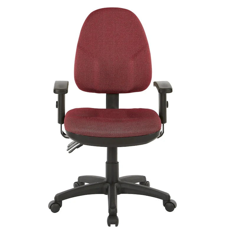 Chaise ergonomique multifonction avec hauteur de dossier réglable