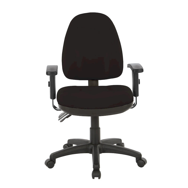 Chaise ergonomique multifonction avec hauteur de dossier réglable