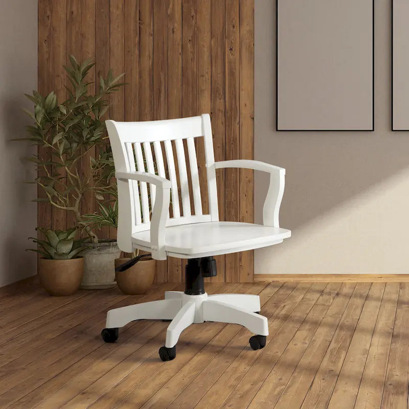 Chaise de banquier de luxe en bois