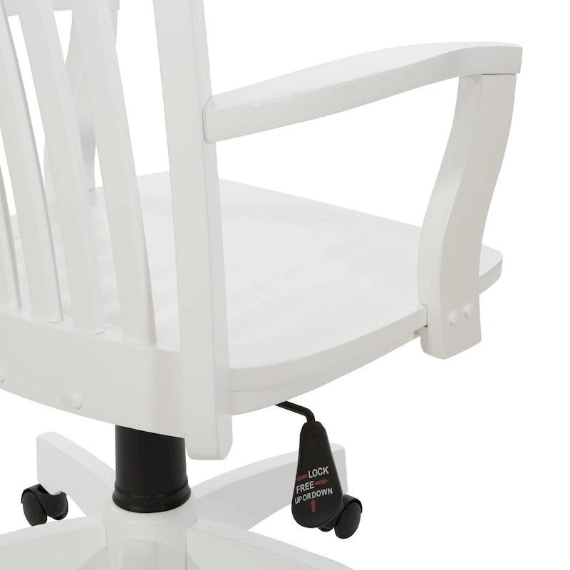 Chaise de banquier de luxe en bois