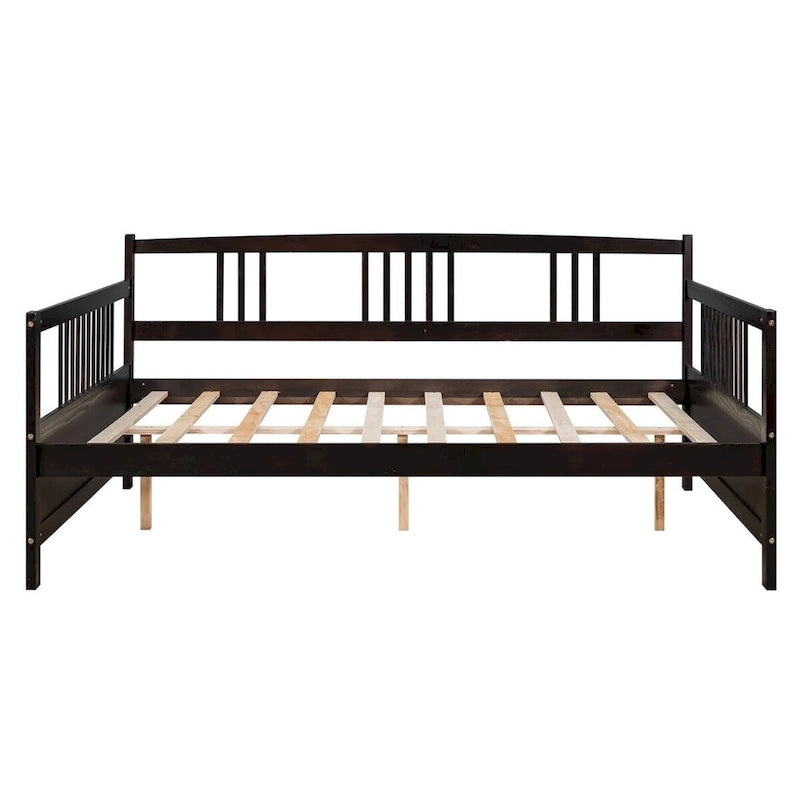 Lit de repos double en bois Merax