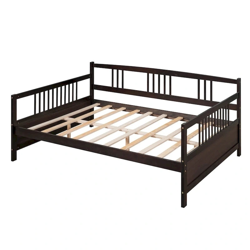 Lit de repos double en bois Merax