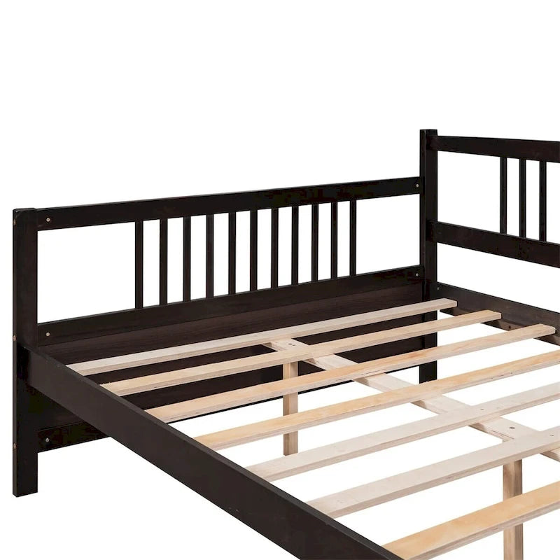 Lit de repos double en bois Merax