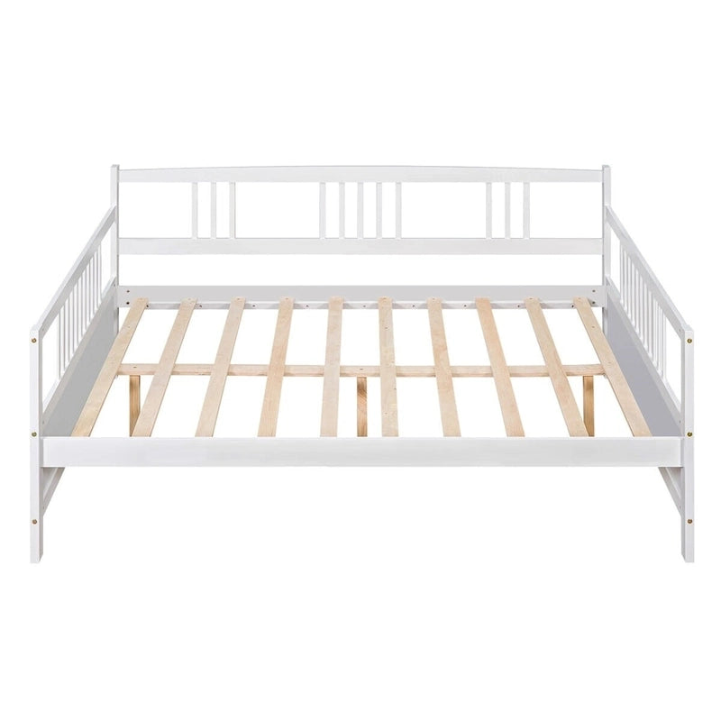 Lit de repos double en bois Merax