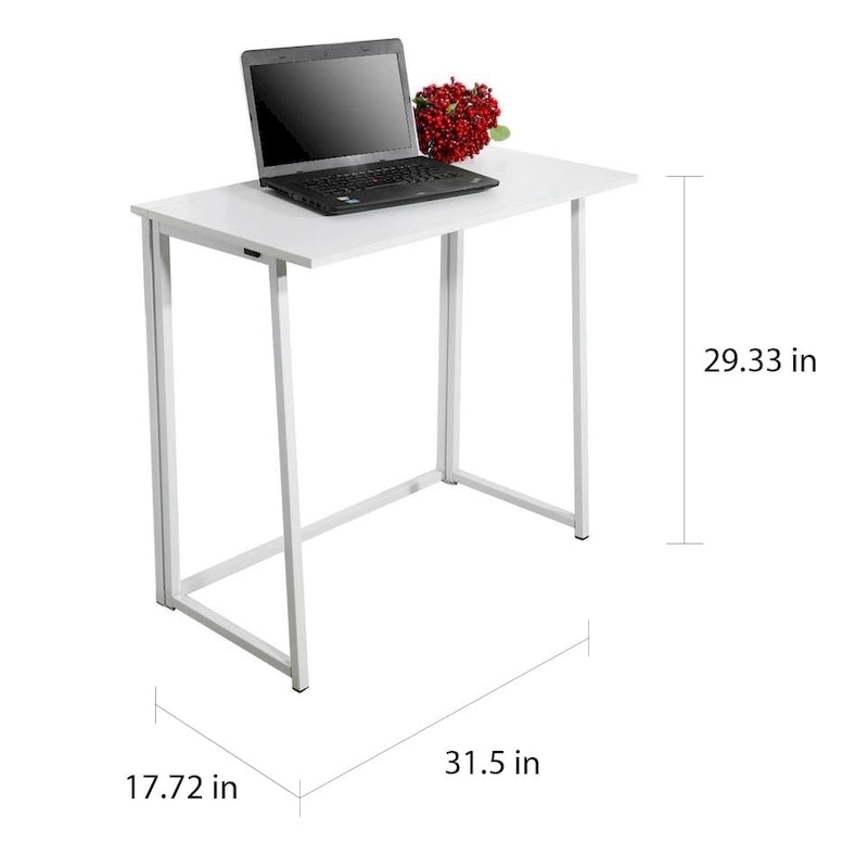 Table de bureau pliante pour PC Porch & Den Elliott