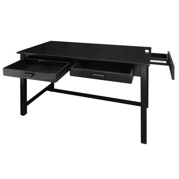 Bureau de travail Handley de Porch & Den avec tiroir latéral dissimulé