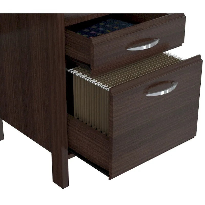 Bureau informatique Copper Grove Mollice Softform Espresso