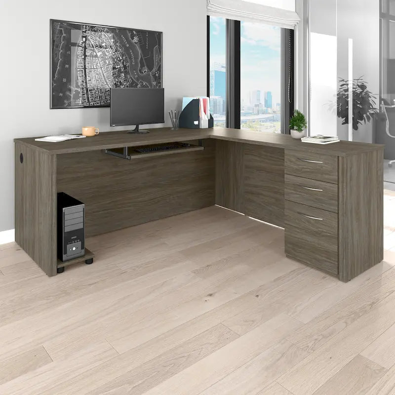 Bureau en L Bestar Embassy de 71 pouces