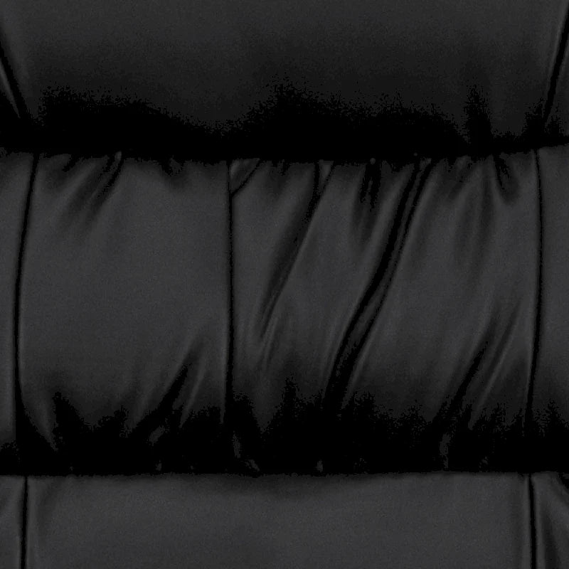 Fauteuil de réception en cuir souple LeatherSoft avec cadre gris titane