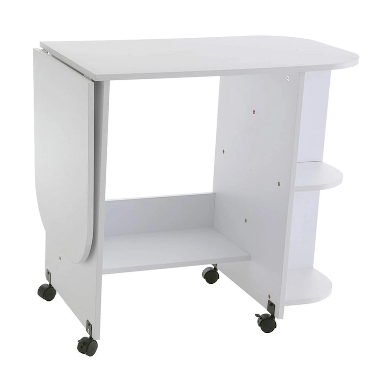 Table de couture pliante blanche SEI Furniture